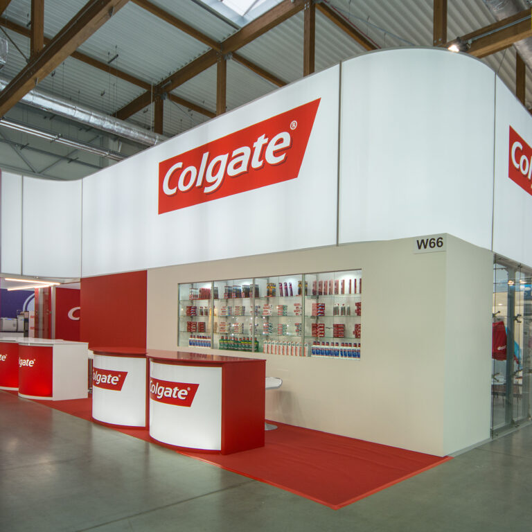 Stoisko firmy Colgate