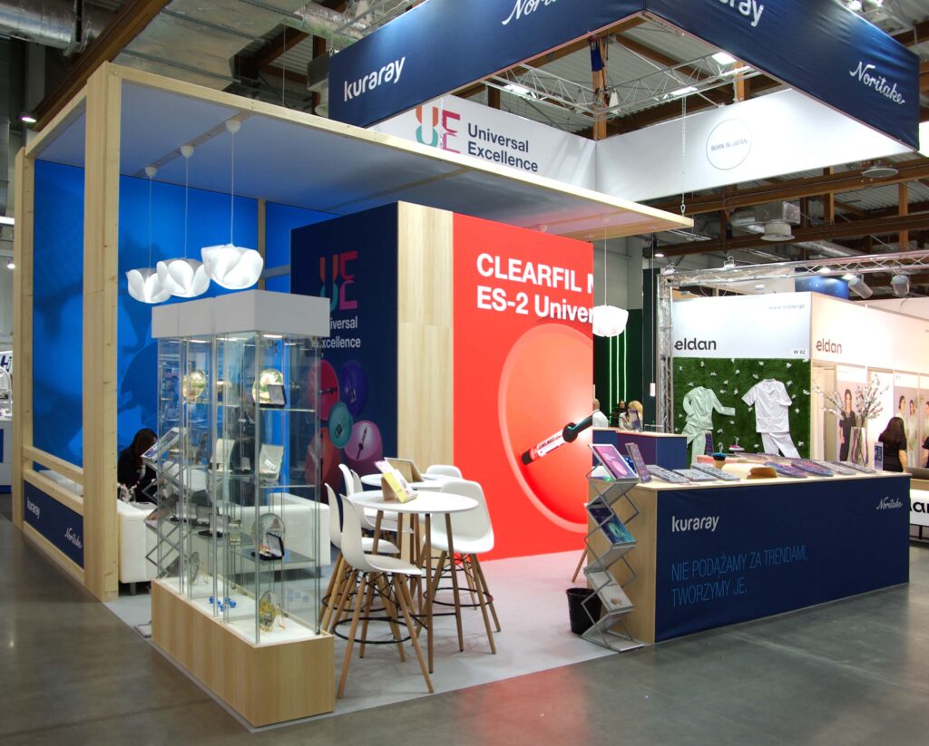 stoiska na targi Krakdent